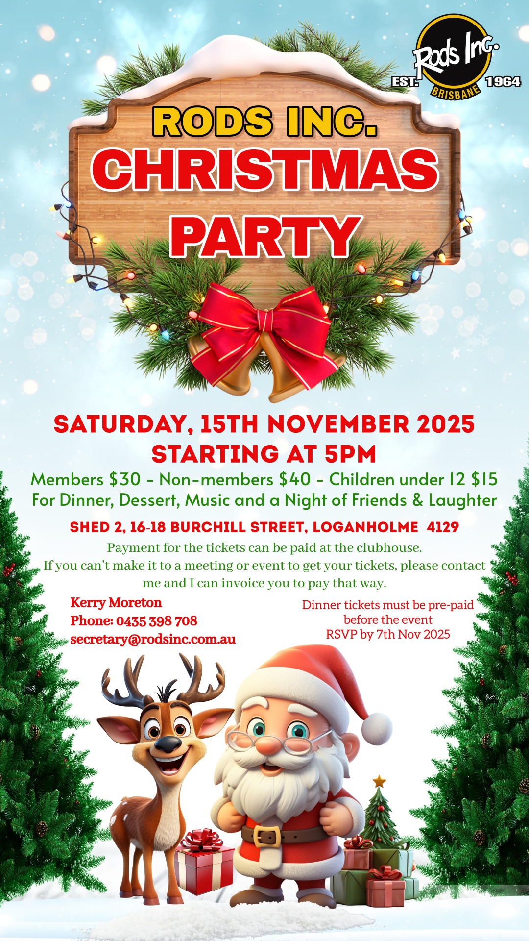 Rods Inc. Christmas Party